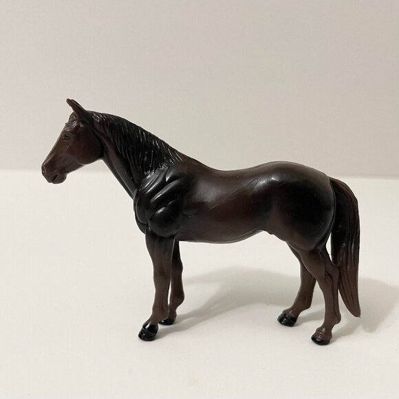 Lot of 2 ERTL Animal Figures Cow and Horse - Picture 10 of 16